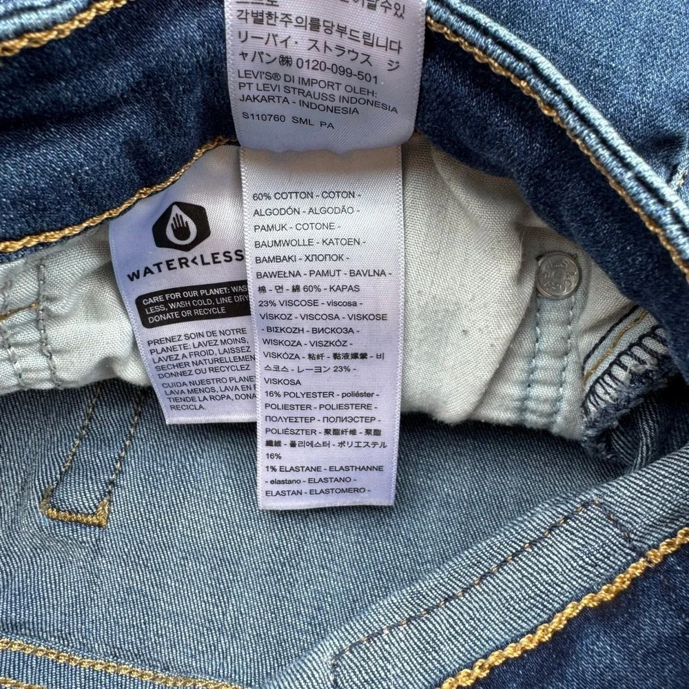 Levi's 721 High‎ Rise Skinny Jeans Dark Wash Women's Size 32